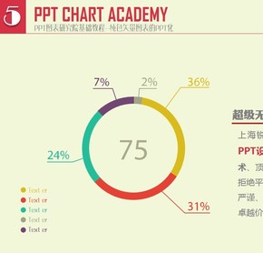 餅形圖PPT圖表5