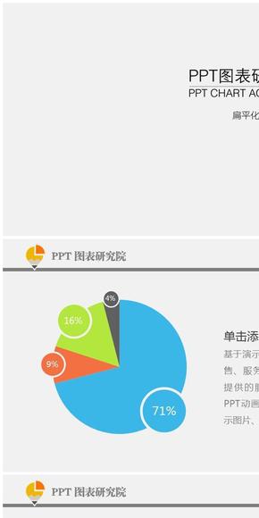 PPT自帶圖表合集