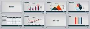 簡潔大氣商務(wù)匯報展示類PPT模板