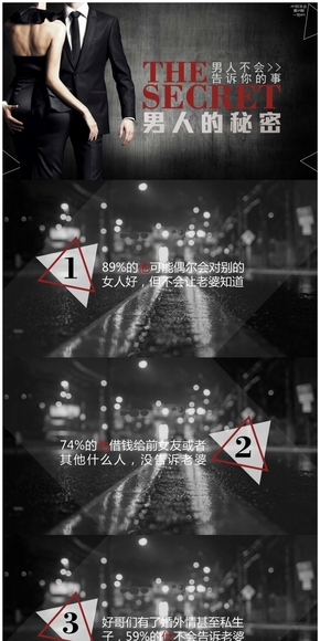 【PPT玩樂會】男人的秘密（@一梵）