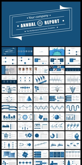 80頁藍(lán)色簡(jiǎn)潔商務(wù)PPT模板