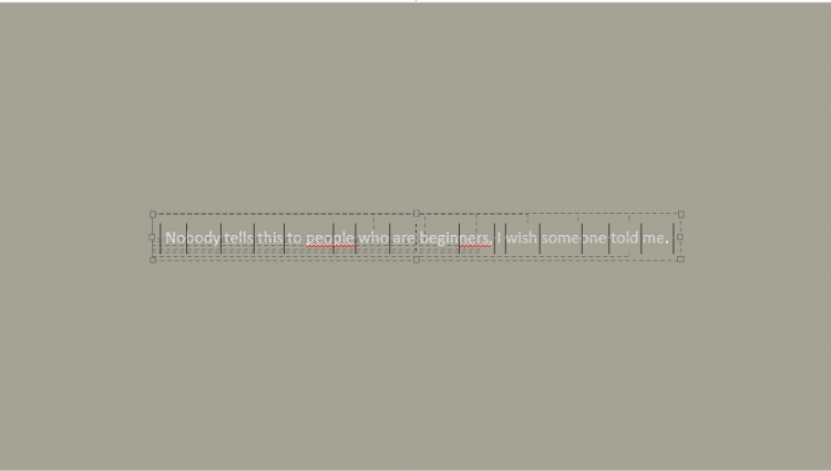 仿一個視頻的PPT nobody tells this to beginners