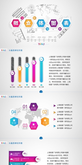 兩種不同風(fēng)格的立體圖表