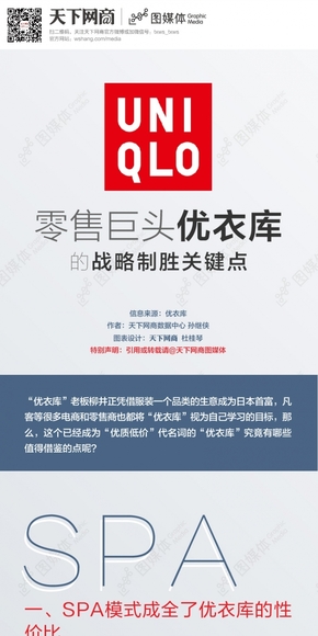 【演界信息圖表】商業(yè)品牌-優(yōu)衣庫的戰(zhàn)略致勝關(guān)鍵