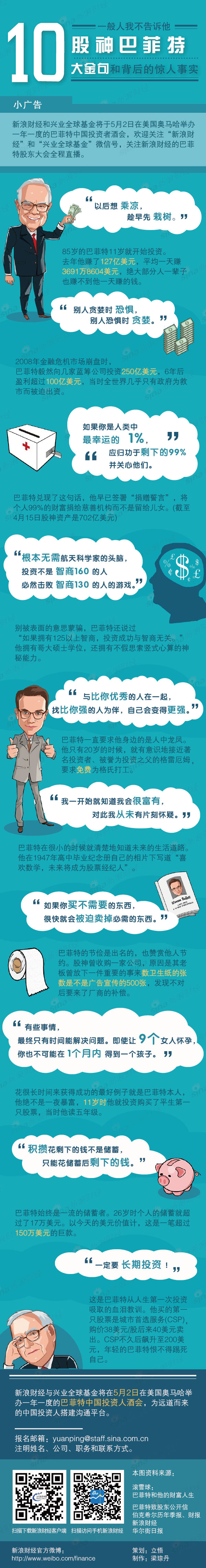 【演界信息圖表】揭秘-巴菲特的10句金句