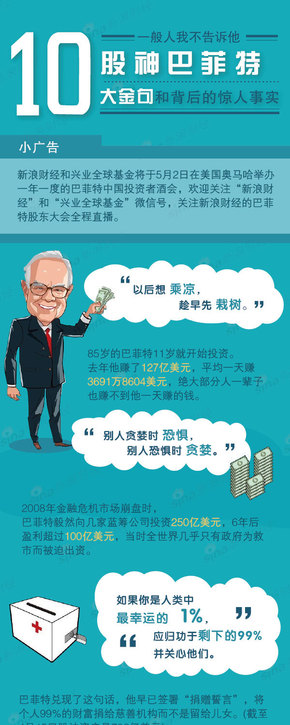 【演界信息圖表】揭秘-巴菲特的10句金句
