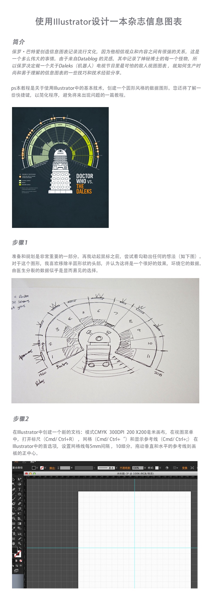 【演界信息圖表】使用Illustrator設(shè)計一本雜志信息圖表