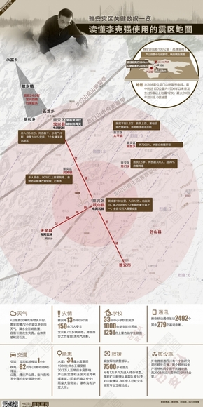 【演界信息圖表】彩色地圖-震區(qū)地圖