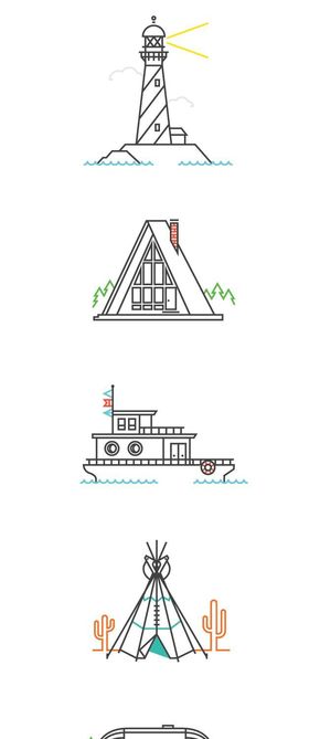 【演界信息圖表】建筑手繪-建易建筑