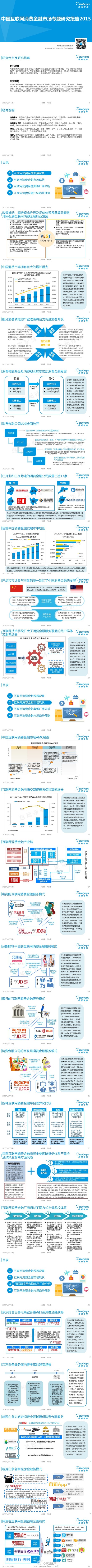【演界信息圖表】【中國互聯(lián)網(wǎng)消費(fèi)金融市場(chǎng)專題研究報(bào)告2015】