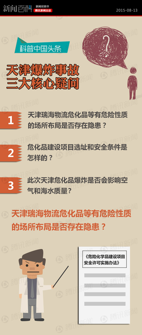 天津爆炸事故三大核心問題