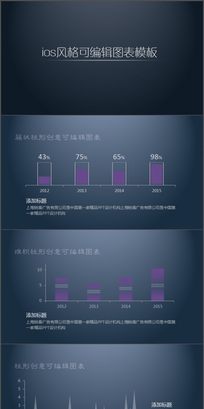 ios風格可編輯圖表