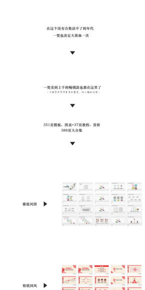388頁模板、圖表大合集