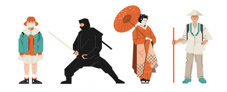 【演界信息圖表】繪圖-日本標(biāo)志性人物