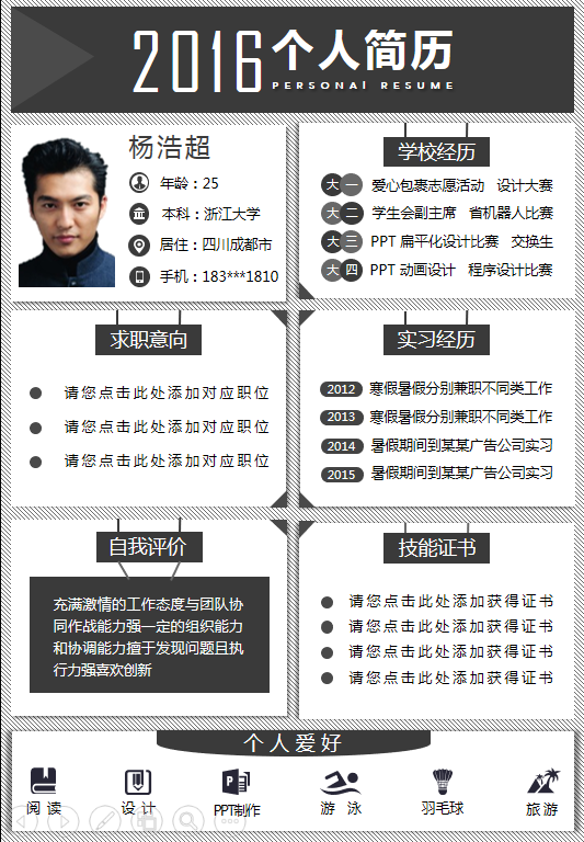 一眼搞定HR & 簡(jiǎn)歷  五種顏色