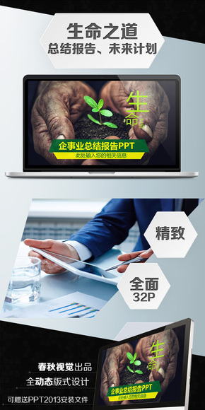 生命之道企事業(yè)總結(jié)計劃PPT