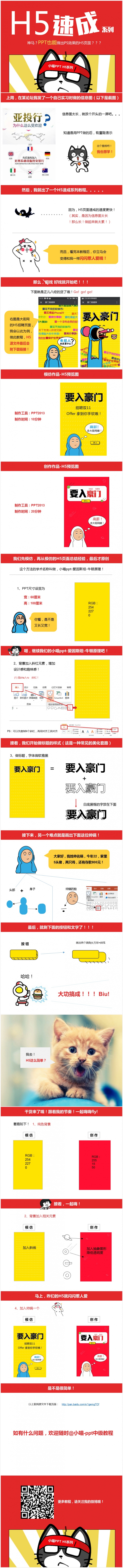 H5速成系列-ppt做出PS效果