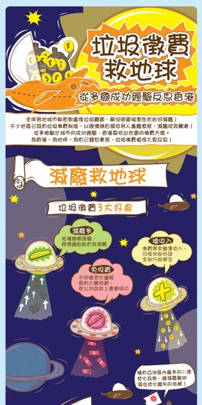【演界信息圖表】手繪風(fēng)-垃圾征費(fèi)救地球