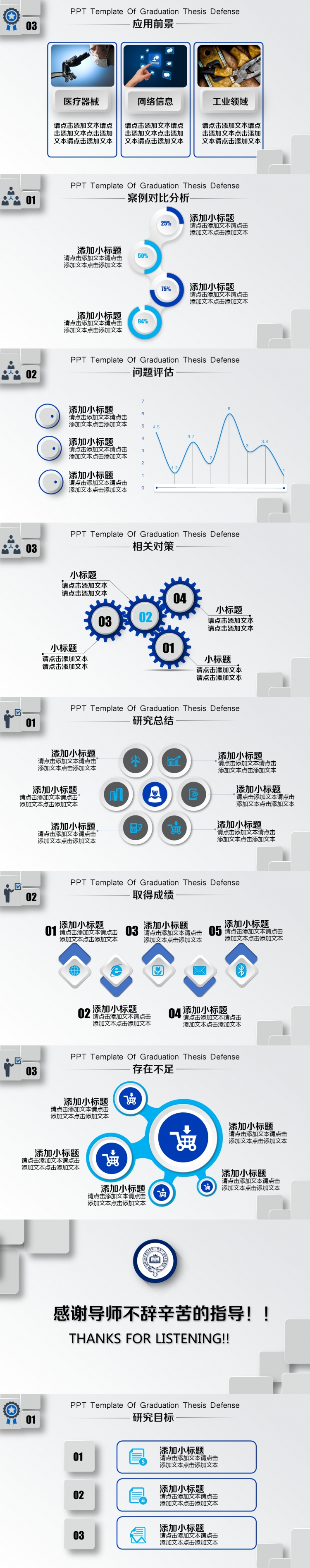 畢業(yè)答辯立體PPT模板