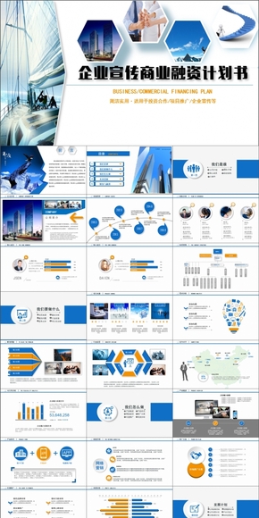 完整框架企業(yè)宣傳 創(chuàng)業(yè)融資計(jì)劃書