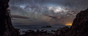 【圖片分享計劃】餓了的獅王_1492 夜空 海岸