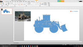 ppt制作推土機(jī)動(dòng)圖----汽車人變形~~~咔咔咔咔咔咔