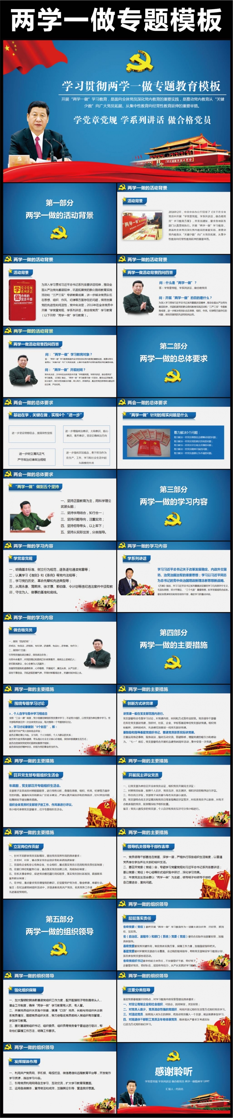開展兩學(xué)一做專題教育活動(dòng)PPT