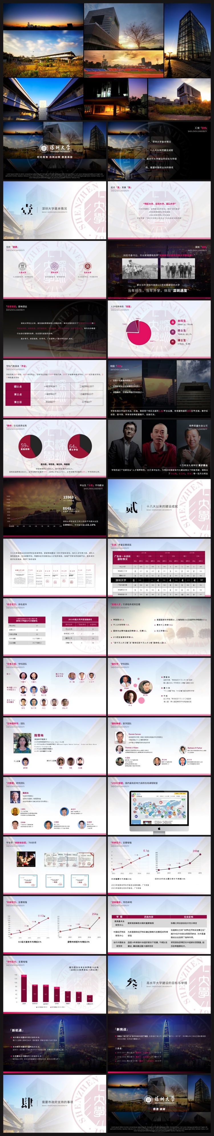 【珞珈】深大官方宣傳幻燈片-2016