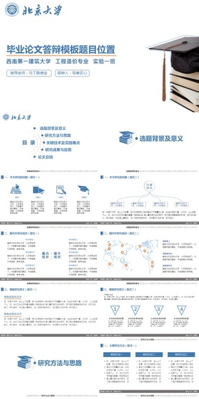 實(shí)用性畢業(yè)答辯模板