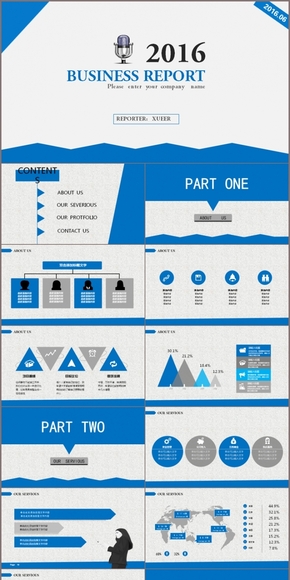 藍(lán)白經(jīng)典簡約大方商務(wù)通用匯報(bào)PPT