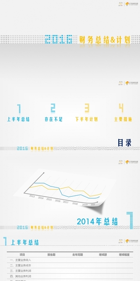 2016年 財務（工作名稱）總結與計劃 半年