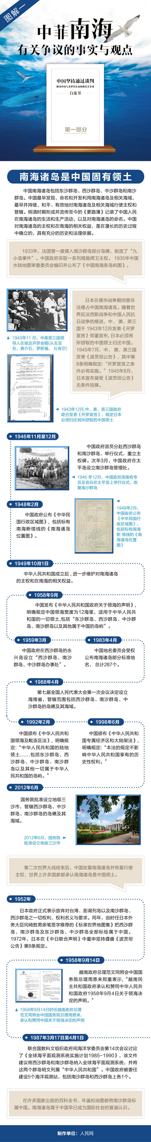 【演界信息圖表】扁平簡約-中菲南海爭議事實