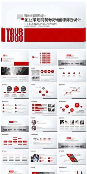【精美簡約風】企業(yè)發(fā)展團隊規(guī)劃商務策劃書PPT