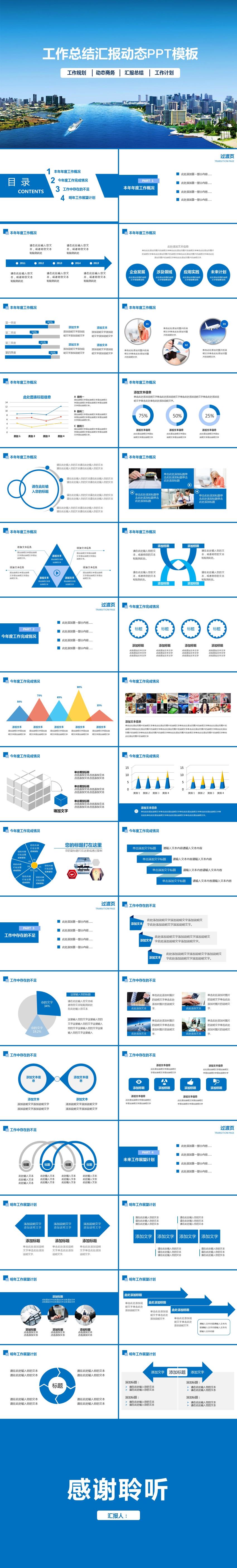 簡(jiǎn)約藍(lán)色年終工作總結(jié)新年計(jì)劃工作報(bào)告述職報(bào)告商務(wù)匯報(bào)動(dòng)態(tài)ppt模板
