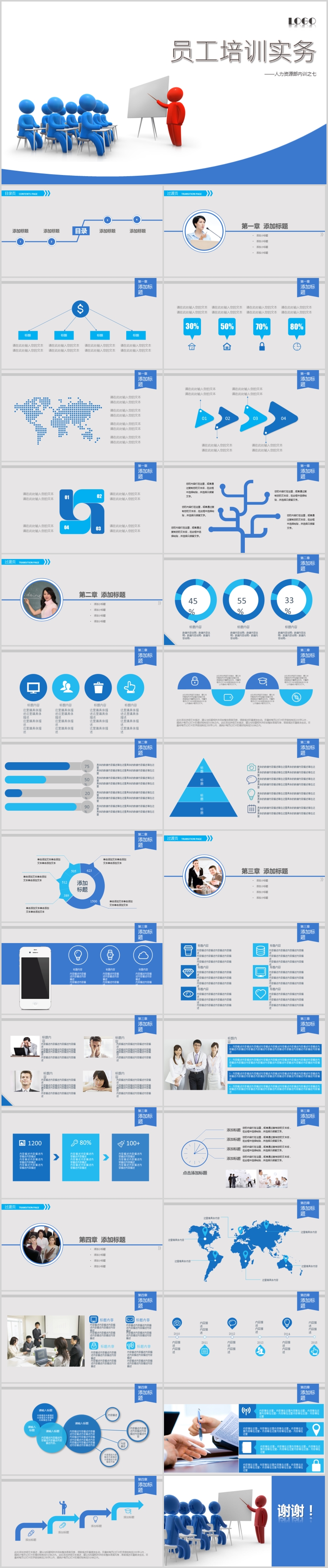 员工培训方案ppt模板 员工培训内容ppt模板 员工培训计划ppt模板