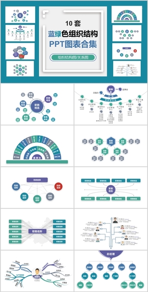 10套組織結構圖