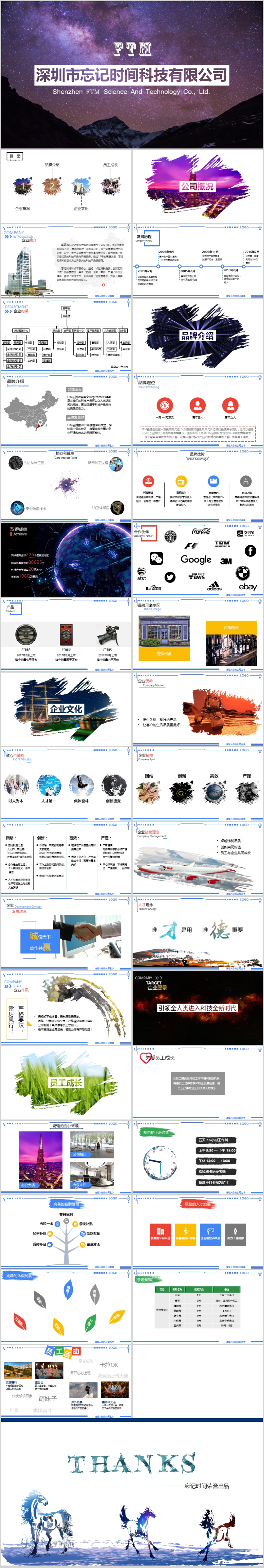 大氣藍(lán)色商務(wù)科技公司介紹公司簡(jiǎn)介企業(yè)宣傳企業(yè)文化企業(yè)簡(jiǎn)介通用行業(yè)PPT模板忘記時(shí)間