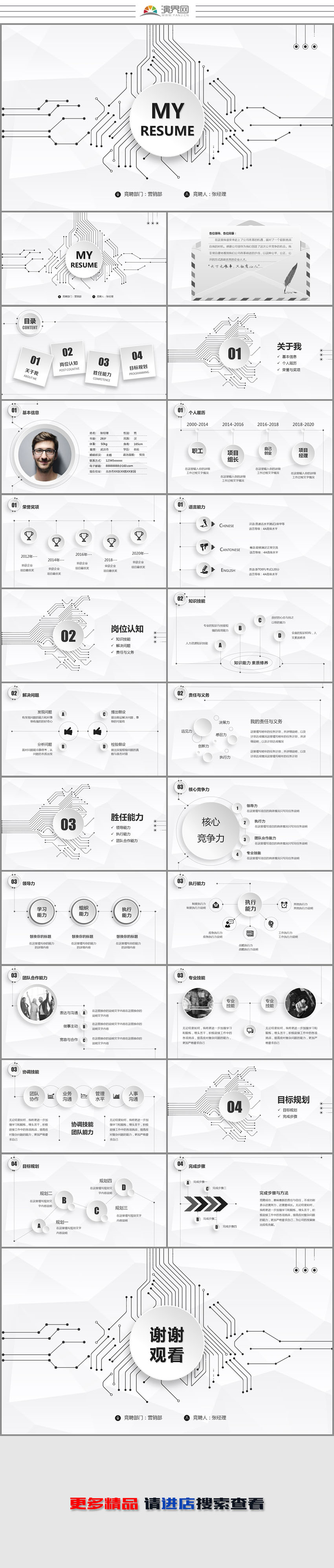 創(chuàng)意簡(jiǎn)約科技點(diǎn)線個(gè)性崗位競(jìng)聘?jìng)€(gè)人簡(jiǎn)歷求職簡(jiǎn)歷自我介紹崗位晉升ppt模板