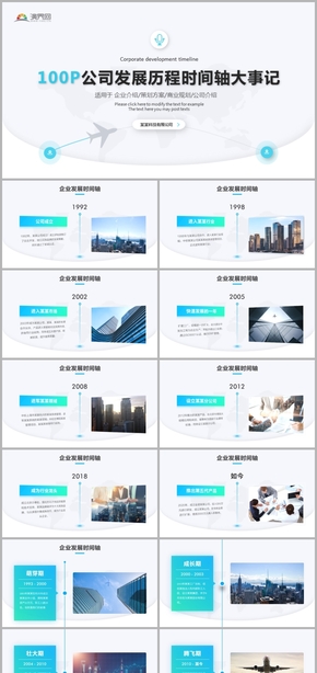 大氣簡(jiǎn)約時(shí)間軸公司歷程企業(yè)大事記企業(yè)發(fā)展歷程大事件PPT模板