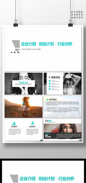 公司的介紹及相關(guān)行業(yè)分析PPT模板