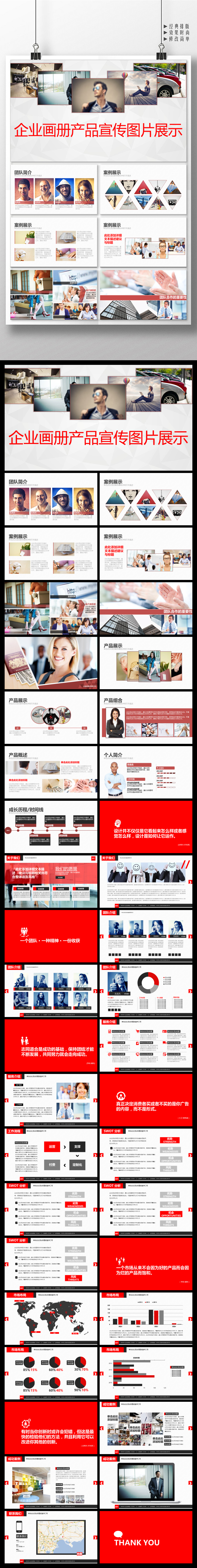 企業(yè)畫冊產(chǎn)品宣傳圖片展示新年計(jì)劃總結(jié)PPT