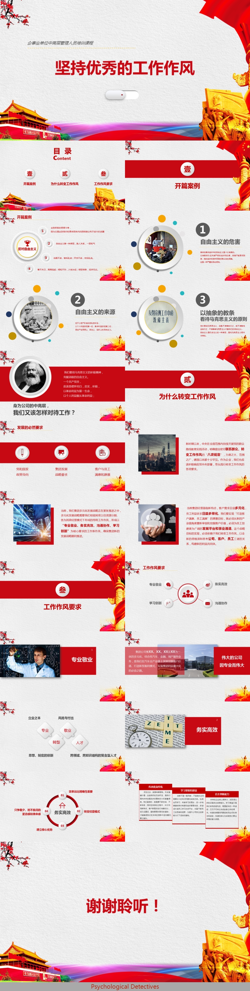 某集團(tuán)公司中高層管理人員培訓(xùn)之堅(jiān)持優(yōu)秀的工作作風(fēng)
