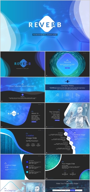 科技機器人未來VR人工智能科學教育廣告信息互聯(lián)網AI技術公司簡介工作總結計劃匯報ppt模板廣告大氣酷