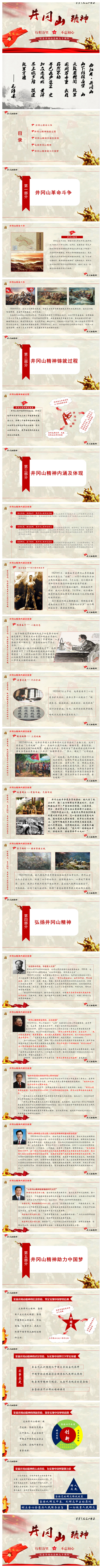 弘揚(yáng)井岡山精神（井岡山精神助力中國(guó)夢(mèng)）