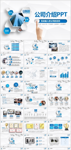公司企業(yè)簡介PPT模板
