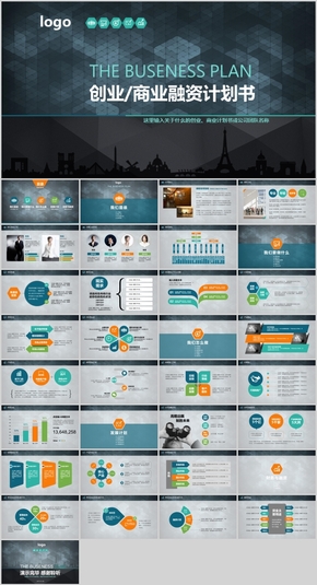 創(chuàng)業(yè)融資計(jì)劃書(shū)PPT