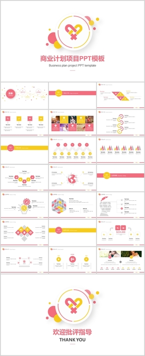 商業(yè)計劃項(xiàng)目PPT模板