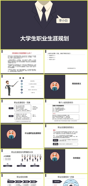 《大學(xué)生職業(yè)生涯規(guī)劃》教育教學(xué)課件