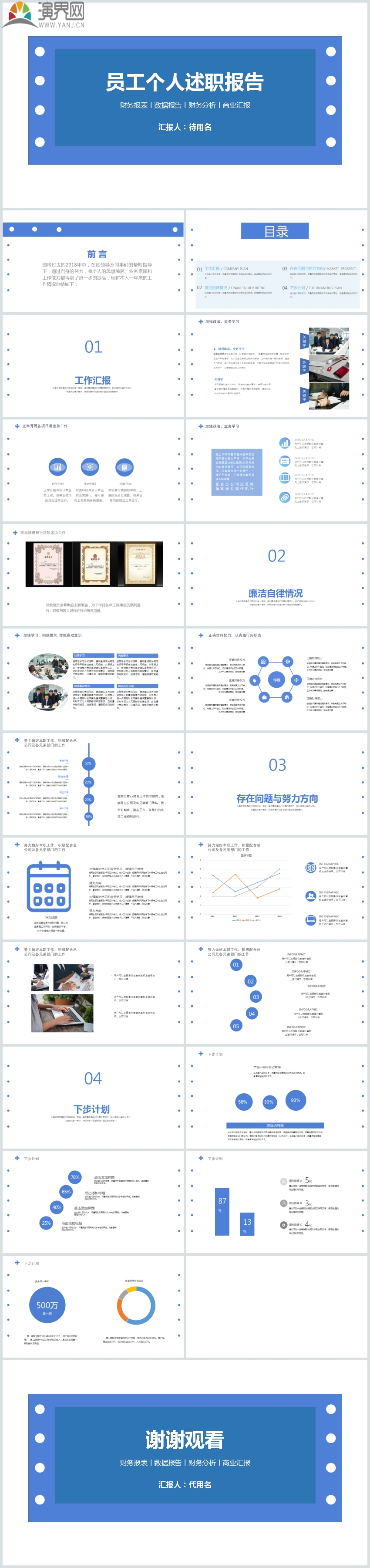 企業(yè)員工個(gè)人年終述職報(bào)告