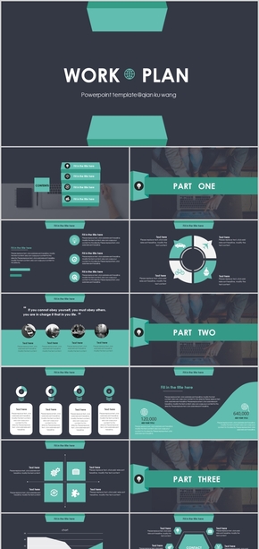 WORKPLAN  PPT模板
